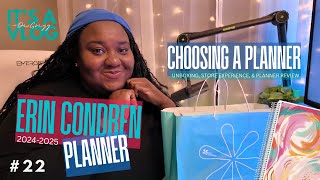 Choosing A Planner Erin Condren LifePlanner Unboxing amp Review Its a Vlog with Dei Gregg 22 [upl. by Blaine653]