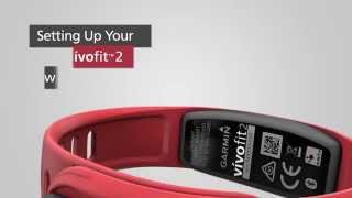 Garmin vívofit 2 Pairing with your Smartphone [upl. by Hamon433]