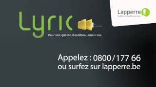 Lyric  Les appareils auditifs discrets Lapperre [upl. by Yramliw]