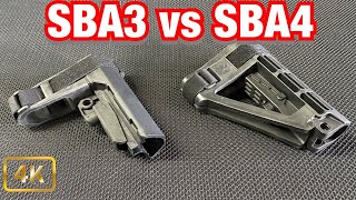 SB Tactical SBA3 vs SBA4 Whats the Difference [upl. by Oler]