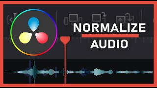 How To Normalize Audio In Davinci Resolve 18 [upl. by Louanna]