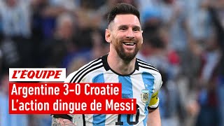 Argentine 30 Croatie  Laction dingue de Messi décryptée [upl. by Jeu]