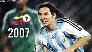 Lionel Messi ● Copa América ● 2007 HD [upl. by Dionysus]