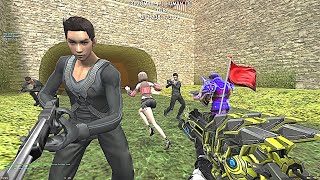 CounterStrike Zombie Escape Mod  zeRushedAztecE4 on Dawn of Dead [upl. by Remliw711]