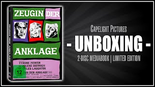 VOR KAUF INFO BEACHTEN  Zeugin der Anklage 1957  Mediabook [upl. by Marola156]