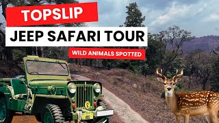 Topslip Jeep Safari Tour  Topslip Tourism [upl. by Devondra707]