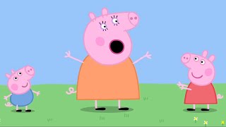 Peppa Pig Official Channel  Piggy In The Middle  Cartoons For Kids  Peppa Pig Toys [upl. by Bauer390]