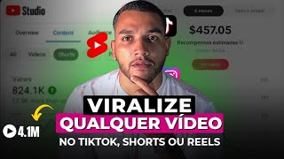 Como viralizar no Tiktok Estratégia Completa para Tiktok Shorts e Reels [upl. by Erland]