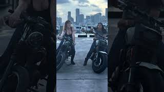 First official ride of The Litas Miami ladyrider motorcycles bikelife ladybikers hogrider [upl. by Gitt]