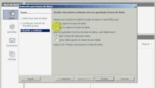 Importar tablas de Access desde OpenOfficeorg Base [upl. by Jephthah]