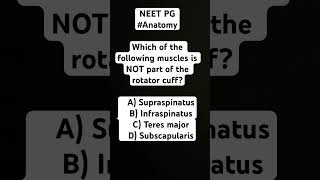 Answer in comments NEETPG AnatomyMCQs Anatomy usmle [upl. by Meirrak]