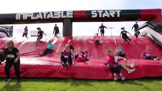 Inflatable 5k  Wolverhampton 2017 [upl. by Ailito]