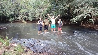 Continua o passeio pelo Rio do Salto no Boia Cross em Cascavel PR [upl. by Ittap]