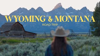 Epic 9Day Road Trip Exploring Wyoming amp Montana  Grand Tetons Yellowstone Glacier National Park [upl. by Eniamzaj]