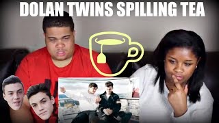 Dolan Twins Spilling Tea About Each Other Reaction [upl. by Atnad]