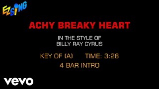 Billy Ray Cyrus  Achy Breaky Heart Karaoke [upl. by Esyned363]