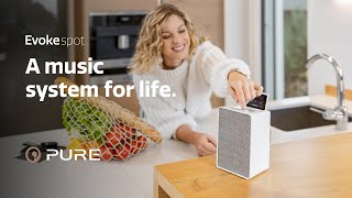 Pure Evoke Spot Compact Music System [upl. by Ellebyam]