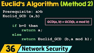 GCD  Euclidean Algorithm Method 2 [upl. by Modnar]