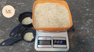 Grams amp kilograms Food measurement with weighing scaleHow to learn grams amp kilograms for beginners [upl. by Ernest]