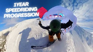 1 Year Of Speedriding Progression [upl. by Ateloiv]