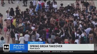 Spring Breakers arrive in South Florida [upl. by Hyacinth]