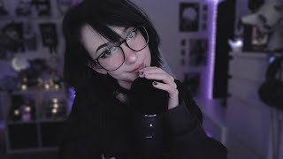 asmr ☾ slow amp gently whispered affirmations 💜 [upl. by Acsecnarf]