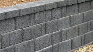 Build a Block Retaining Wall Like a Pro  Mitre 10 Easy As DIY [upl. by Ailyn]