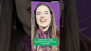 Camila Fernández vive la emoción en Latin American Music Awards 2024  La Opinión [upl. by Harvard]