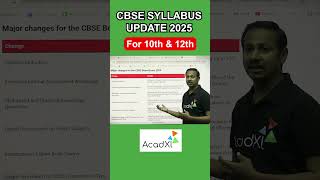 🚨 Big Update  CBSE 2025 Board Exam Syllabus Reduced by 15 for Class 10 amp 12 📚✨ ncert cbse live [upl. by Aicilet]