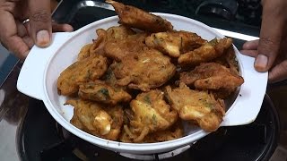 Egg Onion Pakodi Recipe  Indian Snacks [upl. by Alrzc]