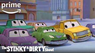 The Stinky amp Dirty Show Season 2  Holiday Exclusive Christmas Tree Missing Star  Prime Video Kids [upl. by Hartzke]