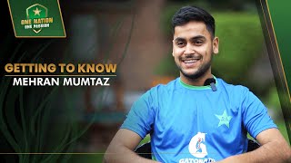 𝐊𝐧𝐨𝐰 𝐘𝐨𝐮𝐫 𝐏𝐥𝐚𝐲𝐞𝐫 – Get to Know Pakistan Shaheens Spinner Mehran Mumtaz 🏏 [upl. by Marcin]