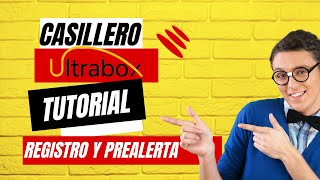 Crear una cuenta y prealertar un envío en ULTRABOX  TUTORIAL [upl. by Ellingston]