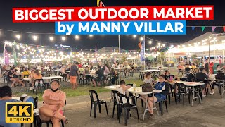 SOMO Market Bacoor Cavite Night Walking Tour  By Manny Villar [upl. by Anaes]