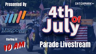 Manpower Presents The 2024 White Lake Area 4th of July Parade [upl. by Eirrok]