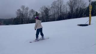 Snowboarding at Lakeridge ski resort on Dec 24 2023 [upl. by Berton]