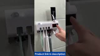 UV toothbrush with dispenser and sterilizer toothbrush shorts youtubeshorts sterilizer [upl. by Enna]