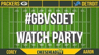 Packers Watch Party Green Bay Packers vs Detroit Lions [upl. by Tiossem827]