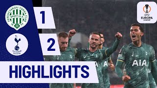 Ferencváros vs Tottenham 12 Highlights Johnson scores his fifth in a row  Europa League 202425 [upl. by Kavanagh]