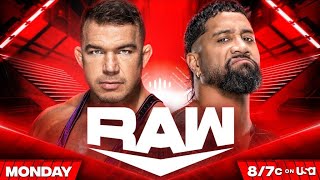 FULL MATCH — Jey Uso vs Chad Gable  WWE RAW 2024 [upl. by Fleta]