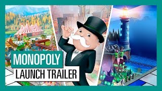 MONOPOLY for Nintendo Switch  Launch Trailer [upl. by Sorazal]