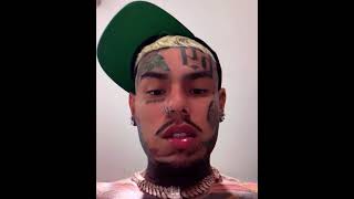 6ix9ine Vibing To New Song 6ix9ine new music 2024 studio fyp explore [upl. by Merriott]