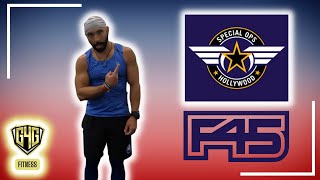 F45 TRAINING VLOG SPECIAL OPS HOLLYWOOD  Hybrid [upl. by Anirec]