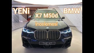 YENi BMW Paris 2019 X7 M50d Türkiyedeki İlk inceleme NEW THE X7 M50d Review [upl. by Giana281]