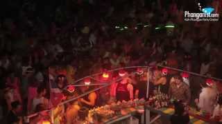 Drop in Bar  Full Moon Party Koh Phangan [upl. by Tiat]