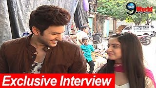 Jai aka Shivin Narang amp Aadya aka Tunisha Sharma Interview from the sets of show Internet Wala Love [upl. by Drusie]