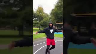 UFC Champ LeonEdwards Nails the Impossible Basketball trickshots [upl. by Haraz]