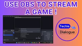 How to Use OBS to Stream a Game [upl. by Eceertal365]