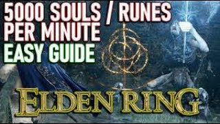 East Way To Get 5K Runes in Minute In Elden Ring [upl. by Odrude]