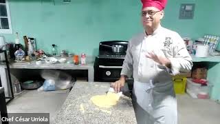 CHEF CESAR URRIOLA pan de maíz [upl. by Ayenet]